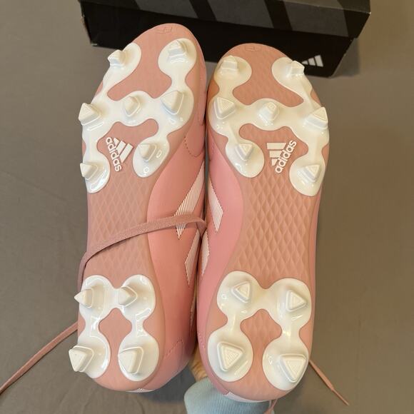 Adidas Goletto VIII Women's 10 Pink/White Firm Soft Ground Soccer Cleats New - Picture 6 of 7